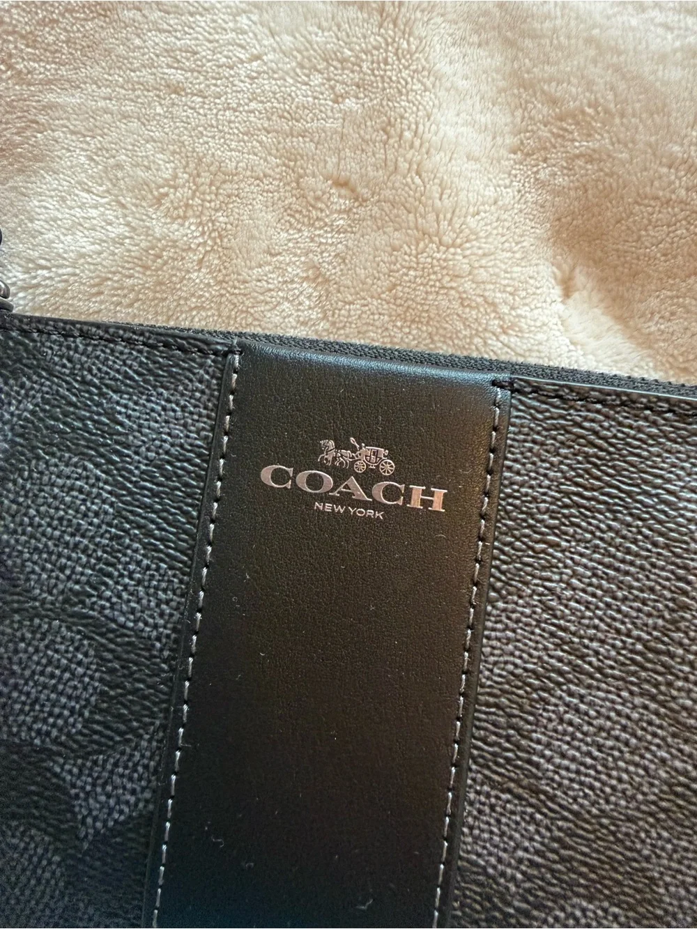 Coach compact wristlet